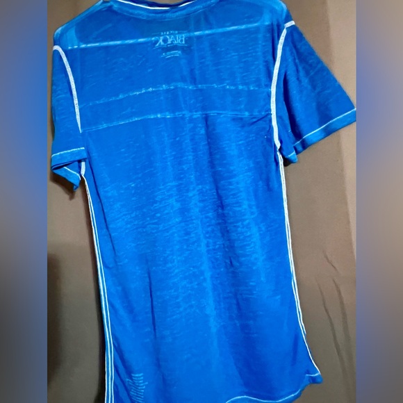 Royal blue men’s Buckle shirt - Picture 4 of 4